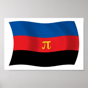 Polyamory-Flagge Poster Druck