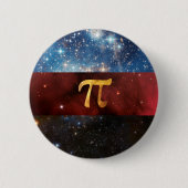 Polyamory Nebelfleck-Flaggen-Button Button (Vorderseite)