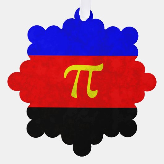 Polyamory Ornament Karte (Vorderseite)