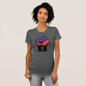 Polyamory Pride Fist T-Shirt (Vorne ganz)