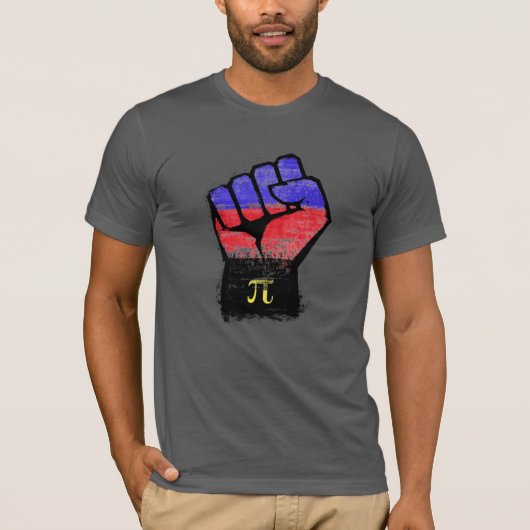 Polyamory Pride Fist T-Shirt (Vorderseite)