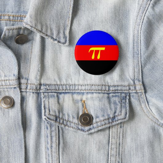 Polyamory Pride Flag Button (Beispiel)