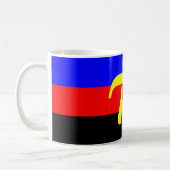 Polyamory Pride Flag Kaffeetasse (Links)