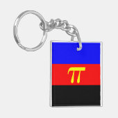 Polyamory Pride Flag Schlüsselanhänger (Vorderseite links)