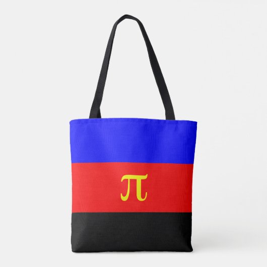 Polyamory-Pride-Flag Tasche (Rückseite)
