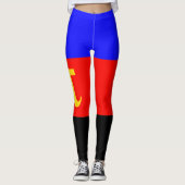 Polyamory Pride Leggings (Vorderseite)