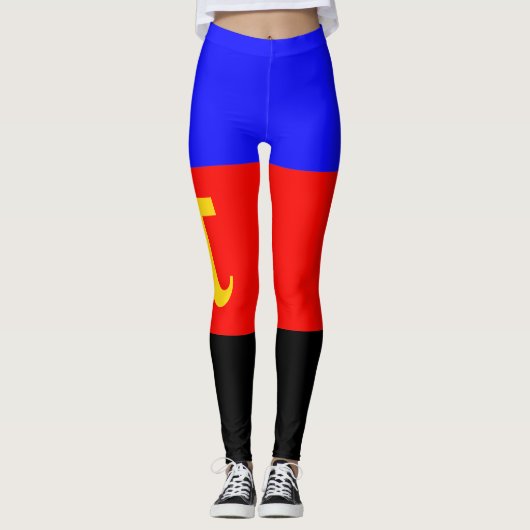 Polyamory Pride Leggings (Vorderseite)