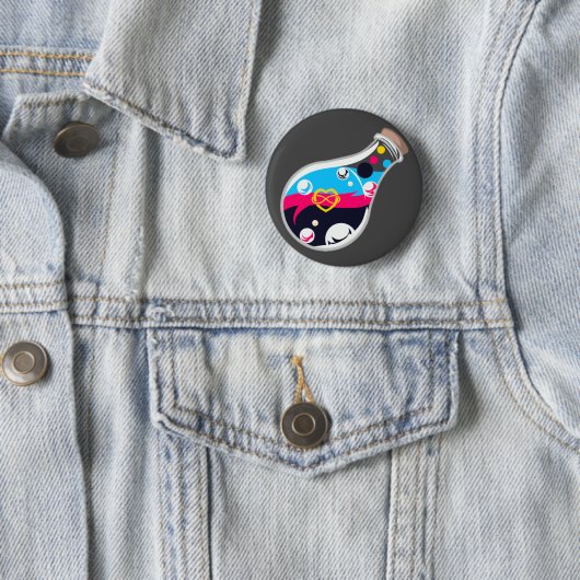 Polyamory Pride Potion Button (Beispiel)