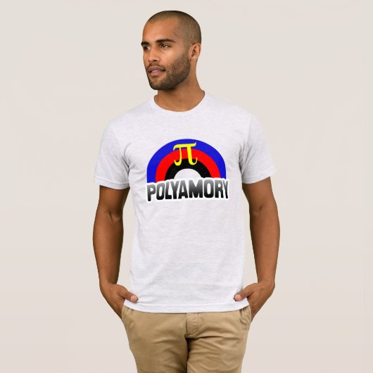 Polyamory Pride T - Shirt (Vorne ganz)