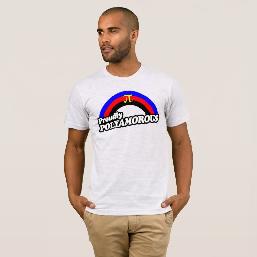 Polyamory Pride T - Shirt (Vorne ganz)