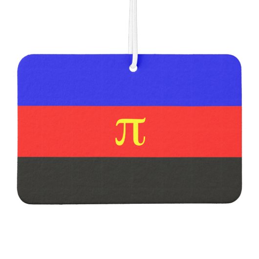 Polyamory-Stolperflagge Autolufterfrischer (Vorderseite)