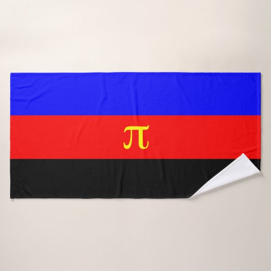 Polyamory-Stolperflagge Badehandtuch (Badehandtuch)
