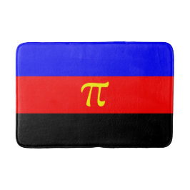 Polyamory-Stolperflagge Badematte