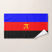 Polyamory-Stolperflagge Badhandtuch Set (Handtuch)