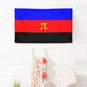 Polyamory-Stolperflagge Banner (Insitu)