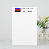 Polyamory-Stolperflagge Briefpapier (Stehend Vorderseite)