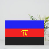 Polyamory-Stolperflagge Briefpapier (Stehend Vorderseite)