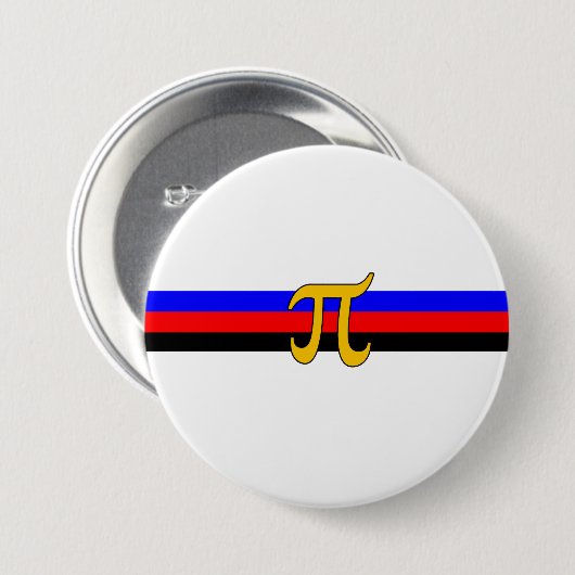 Polyamory-Stolperflagge Button (Vorne & Hinten)