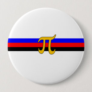 Polyamory-Stolperflagge Button