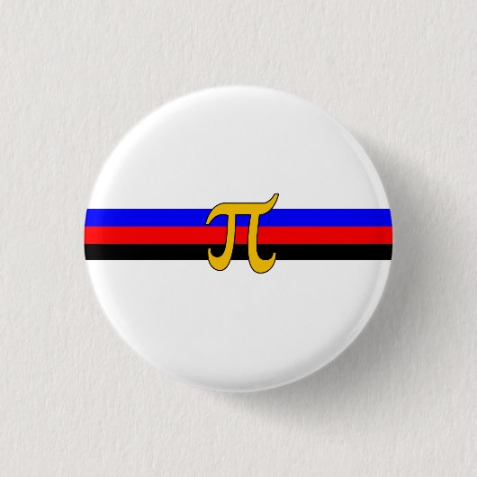 Polyamory-Stolperflagge Button (Vorderseite)