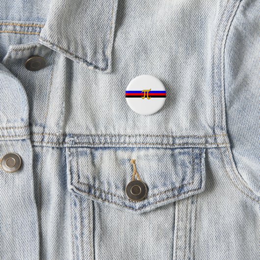 Polyamory-Stolperflagge Button (Beispiel)