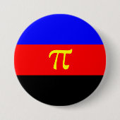 Polyamory-Stolperflagge Button (Vorderseite)