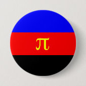 Polyamory-Stolperflagge Button (Vorderseite)