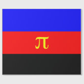 Polyamory-Stolperflagge Geschenkpapier (Flach)