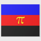 Polyamory-Stolperflagge Geschenkpapier (Flach)