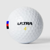Polyamory-Stolperflagge Golfball (Logo)
