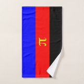 Polyamory-Stolperflagge Handtuch (Handtuch)