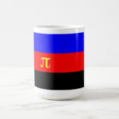 Polyamory-Stolperflagge Kaffeetasse (Mittel)