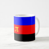 Polyamory-Stolperflagge Kaffeetasse (VorderseiteRechts)