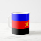 Polyamory-Stolperflagge Kaffeetasse (Vorderseite Links)