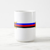 Polyamory-Stolperflagge Kaffeetasse (Mittel)
