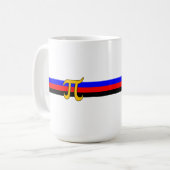 Polyamory-Stolperflagge Kaffeetasse (Vorderseite Links)