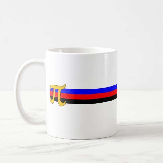 Polyamory-Stolperflagge Kaffeetasse (Links)