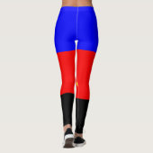 Polyamory-Stolperflagge Leggings (Rückseite)