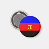 Polyamory-Stolperflagge Magnet (Vorderseite/Rückseite)