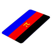 Polyamory-Stolperflagge Magnet (Linke Seite)