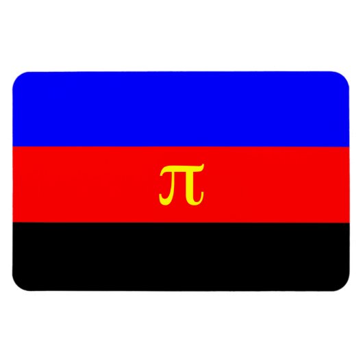 Polyamory-Stolperflagge Magnet (Horizontal)