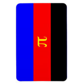 Polyamory-Stolperflagge Magnet (Vertikal)