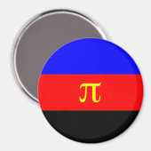 Polyamory-Stolperflagge Magnet (Vorderseite/Rückseite)