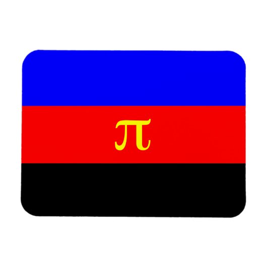 Polyamory-Stolperflagge Magnet (Horizontal)