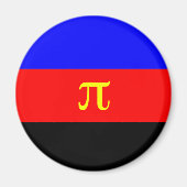 Polyamory-Stolperflagge Magnet (Vorne)
