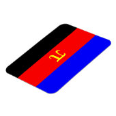Polyamory-Stolperflagge Magnet (Linke Seite)