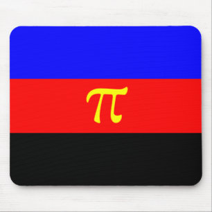 Polyamory-Stolperflagge Mousepad