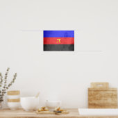 Polyamory-Stolperflagge Poster (Küche)