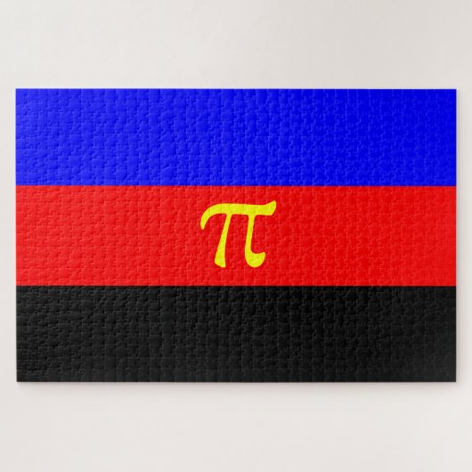Polyamory-Stolperflagge Puzzle (Horizontal)