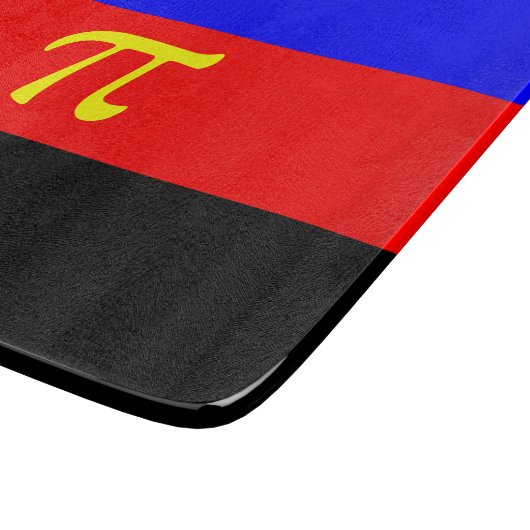 Polyamory-Stolperflagge Schneidebrett (Ecke)